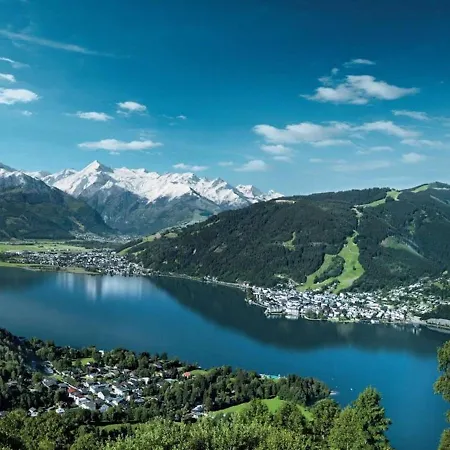 Sunny Alpine By The Slopes