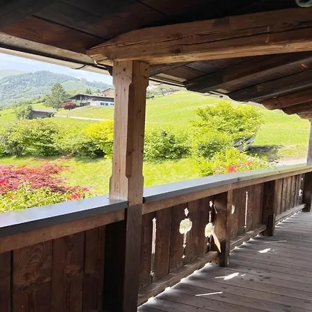 Sunny Alpine By The Slopes