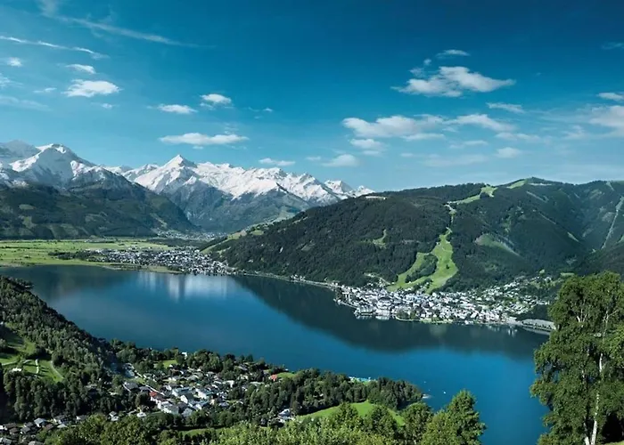 Sunny Alpine By The Slopes