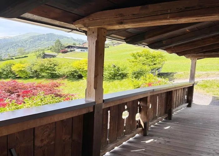 Sunny Alpine By The Slopes